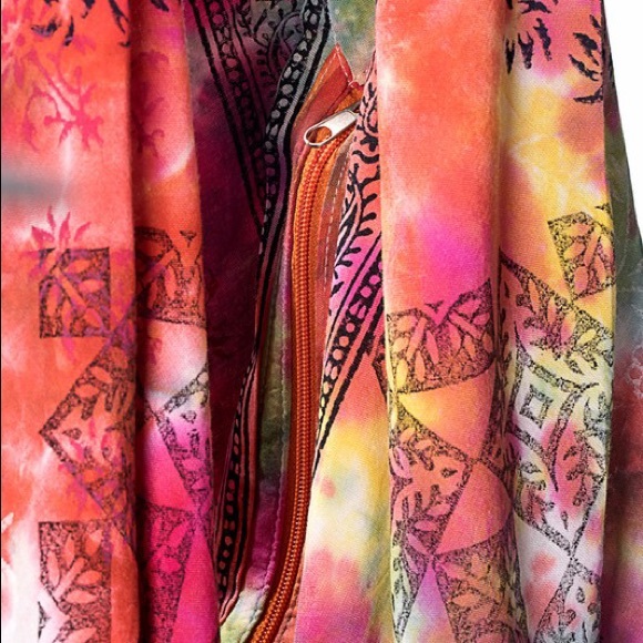 Born To Be Wild Bohemian Inspired Print Bag - Picture 5 of 10